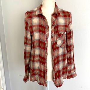 French Quarter Long-Sleeve Flannel, Size S